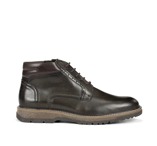 Fluchos Buggy F2321 bottines vert homme cuir