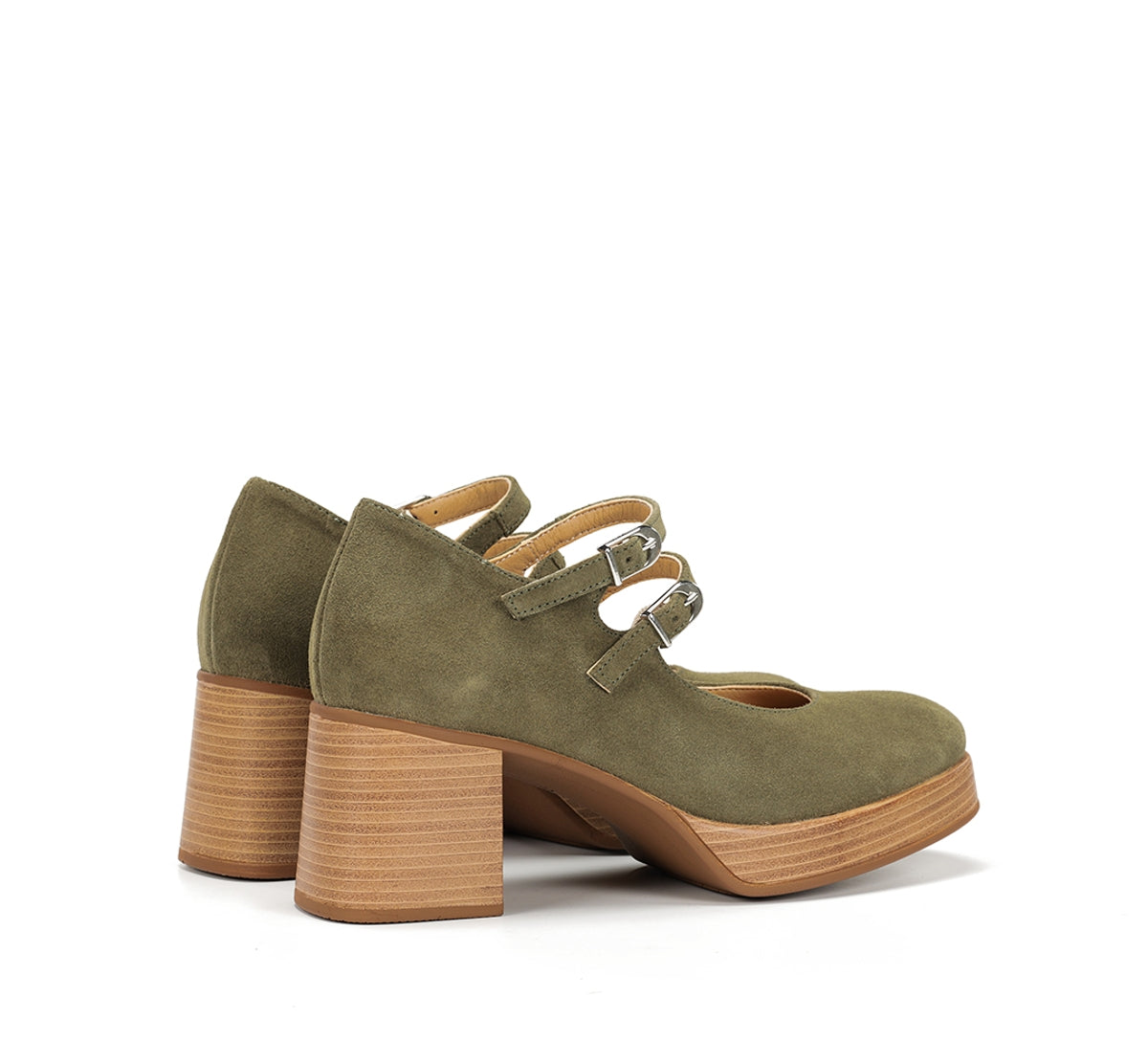 Dorking by Fluchos Cristel D9659 chaussures vert femme