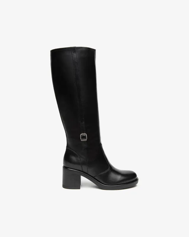 Nero Giardini Boots bottes cuir femme talon 65 mm