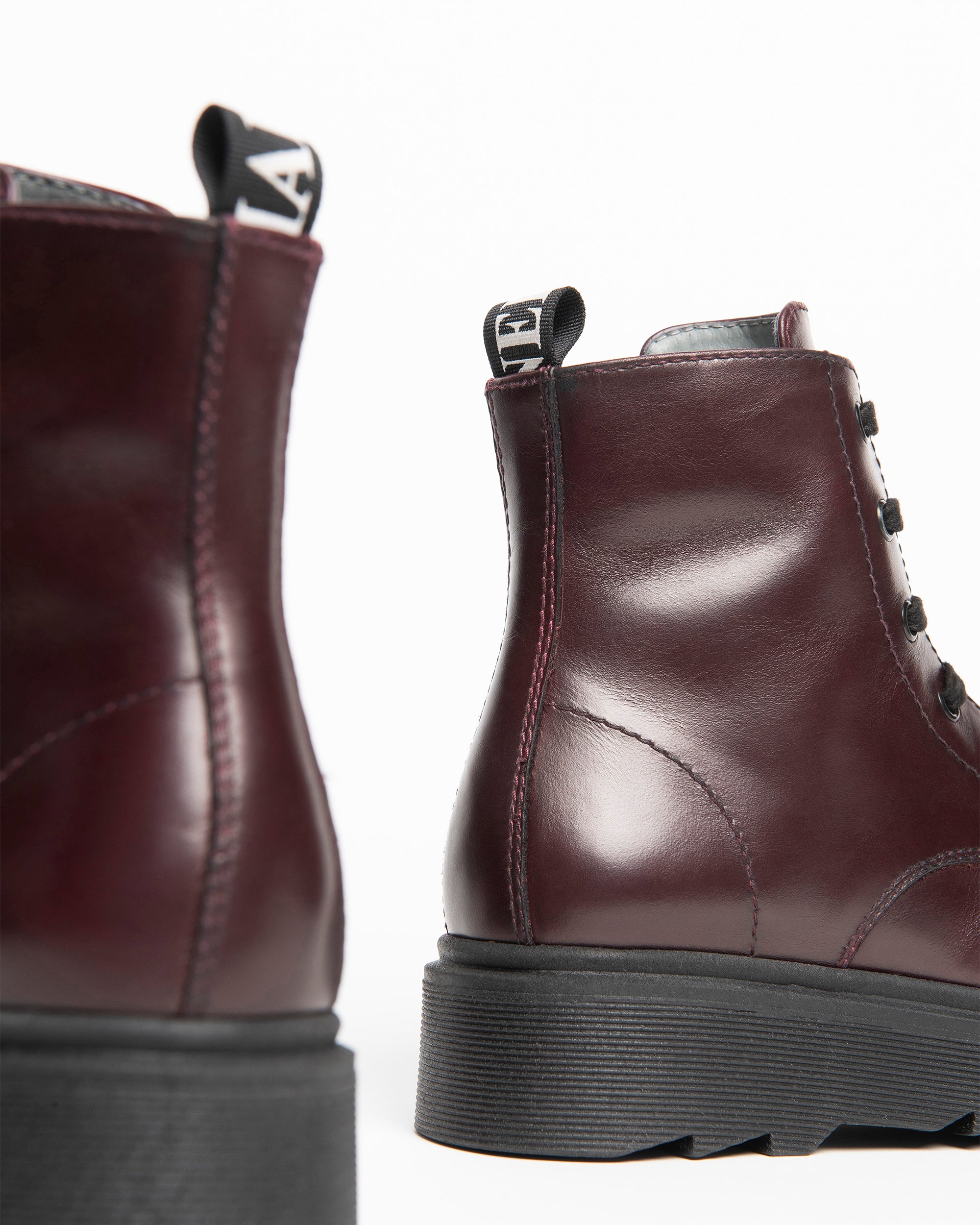 Nero Giardini Combat Boots Rangers Cuir Fille
