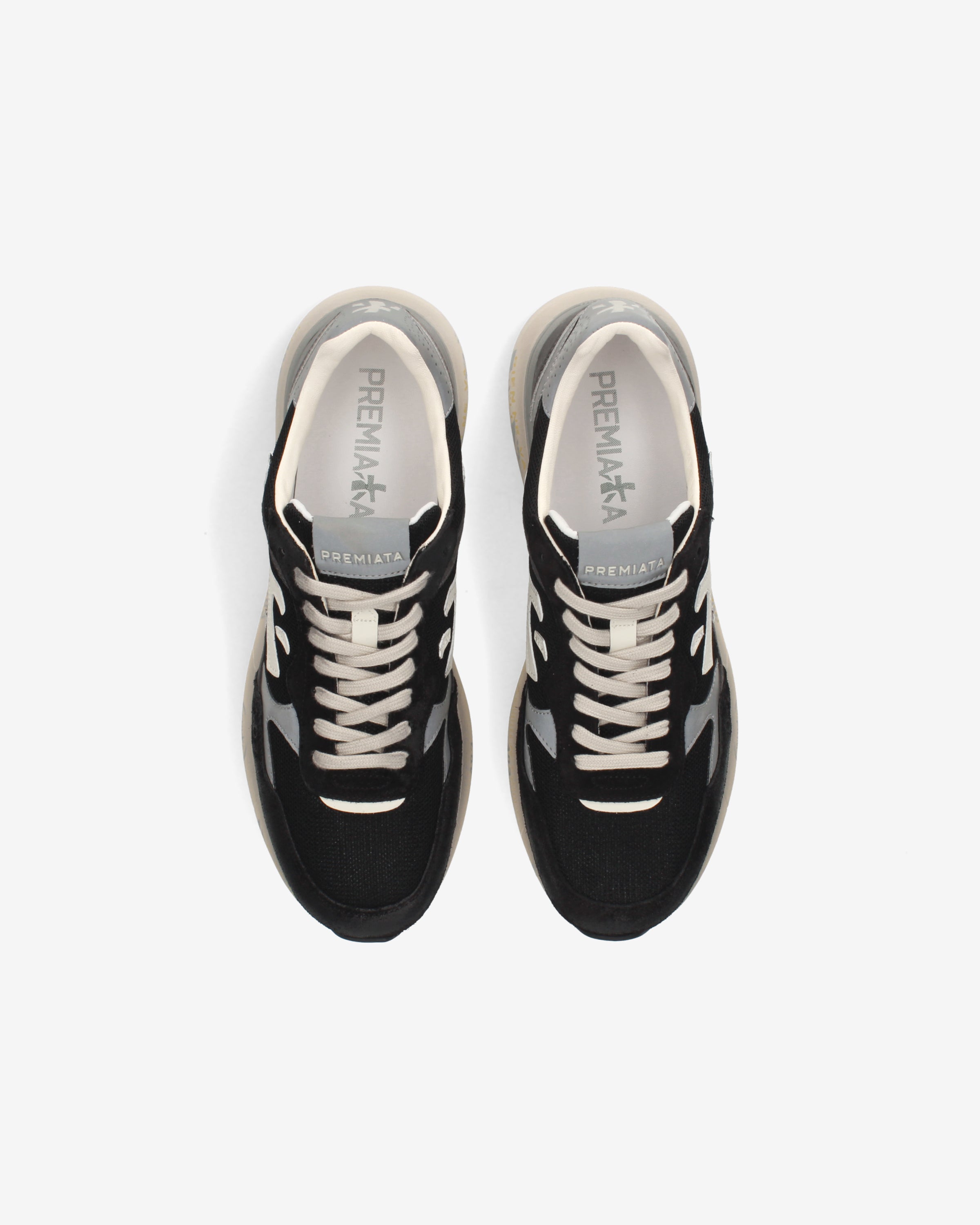 Premiata Mick 0.1 8119 baskets noir daim homme