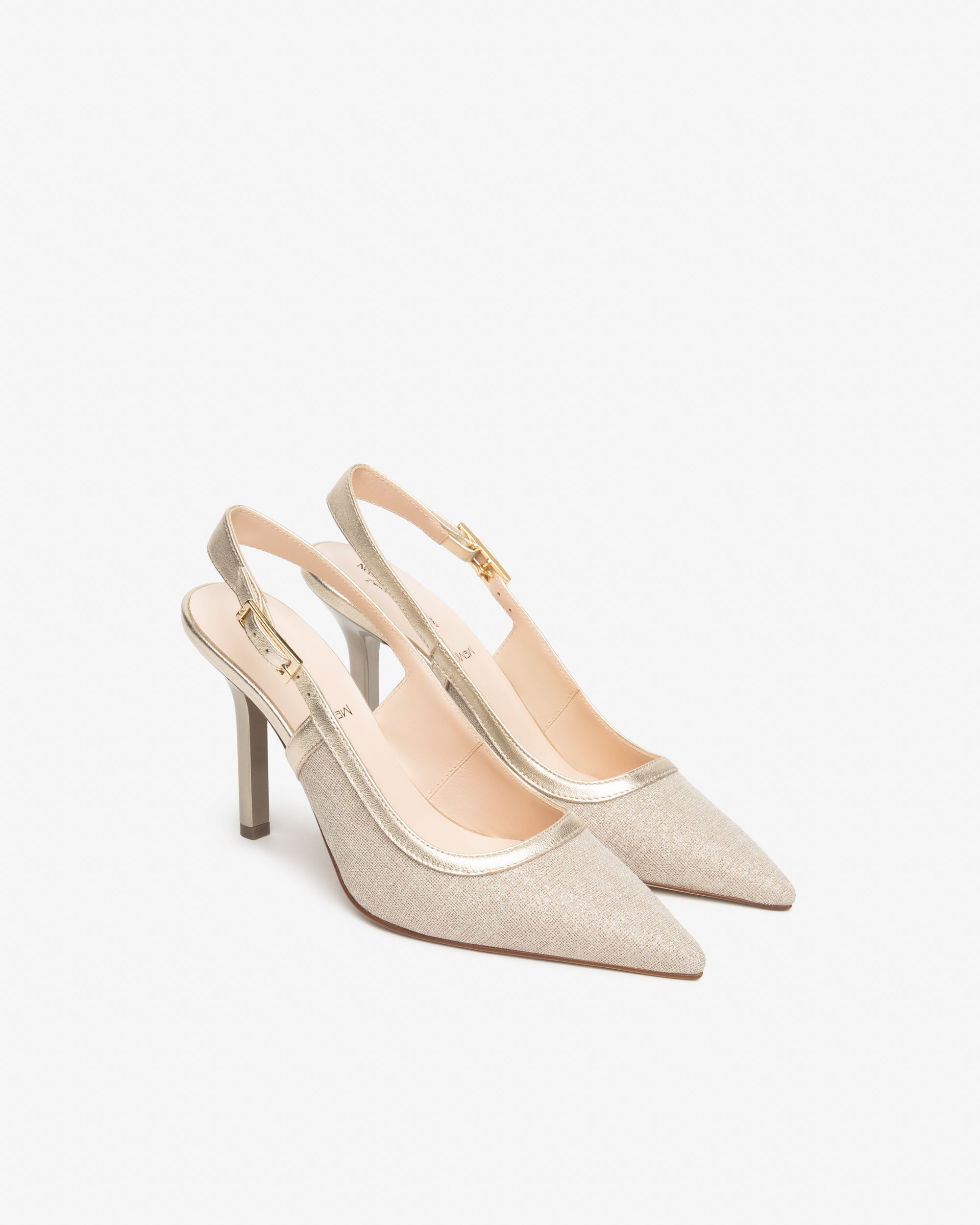 Nero Giardini Slingback escarpins cuir tissu femme