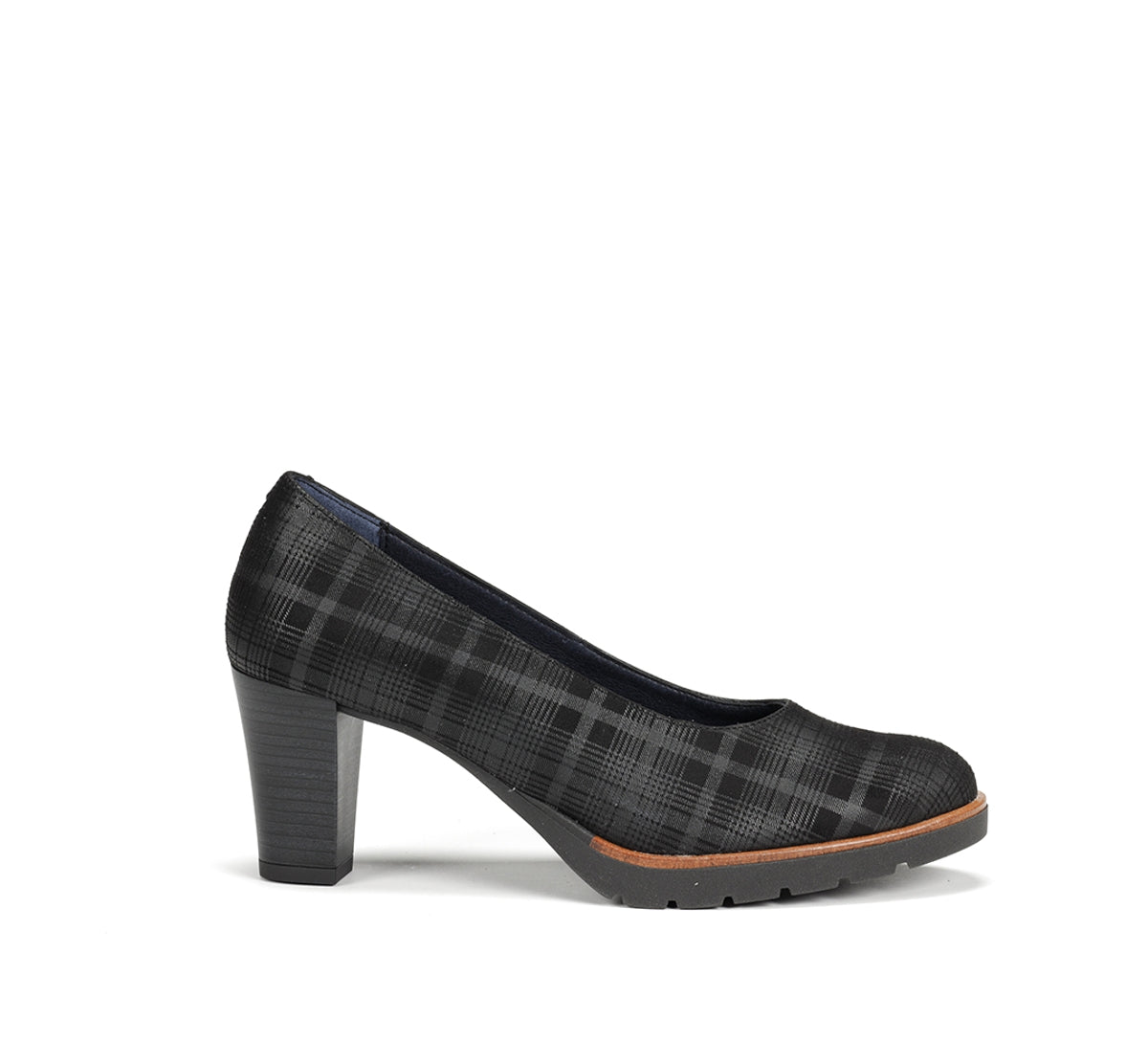 Dorking Opium D7976 escarpin noir femme cuir