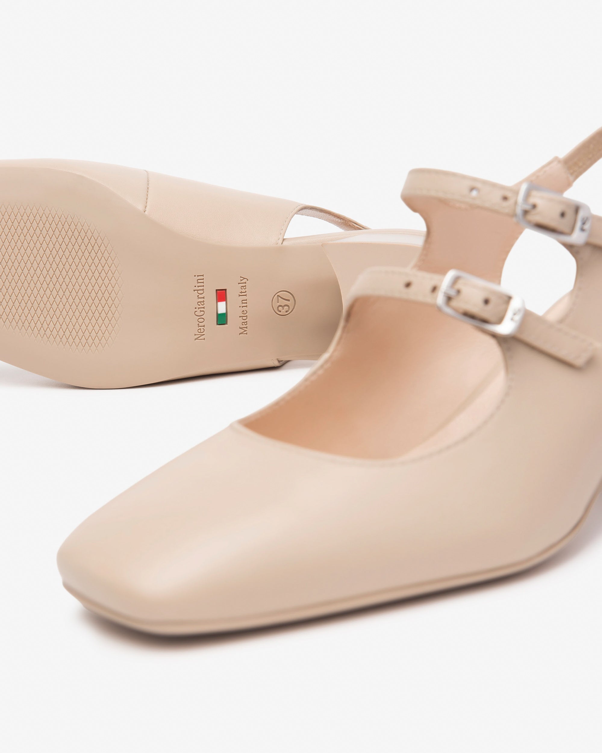 Nero Giardini Slingback escarpins cuir femme 38