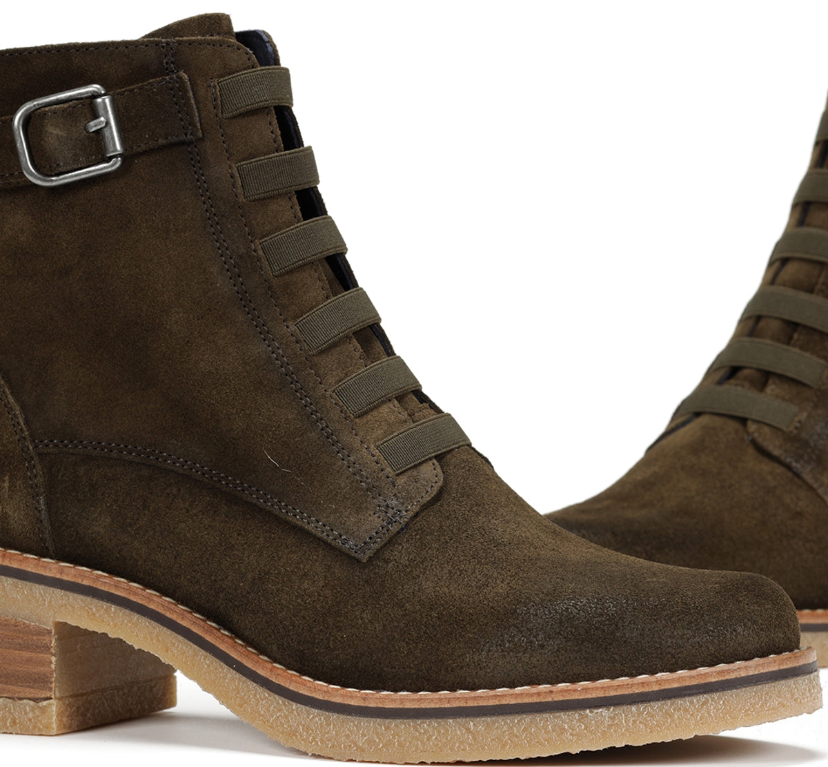 Dorking by Fluchos Lucero D8868 boots femme vertes