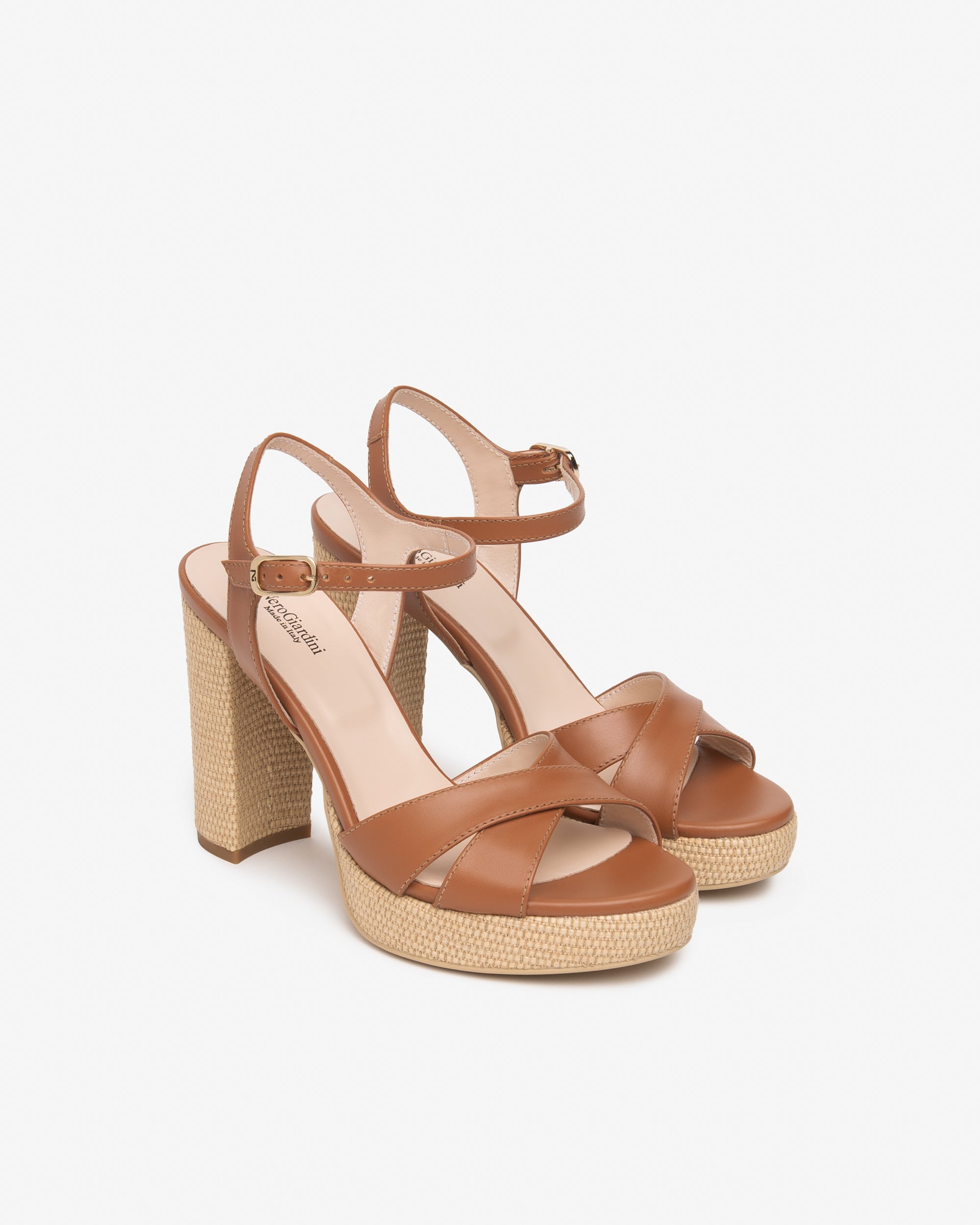 Nero Giardini Sandals sandales cuir femme