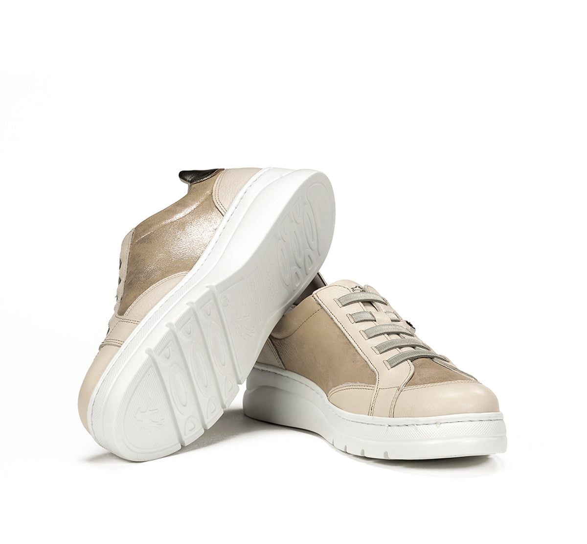 Fluchos Pompas F1918 baskets femme taupe confort