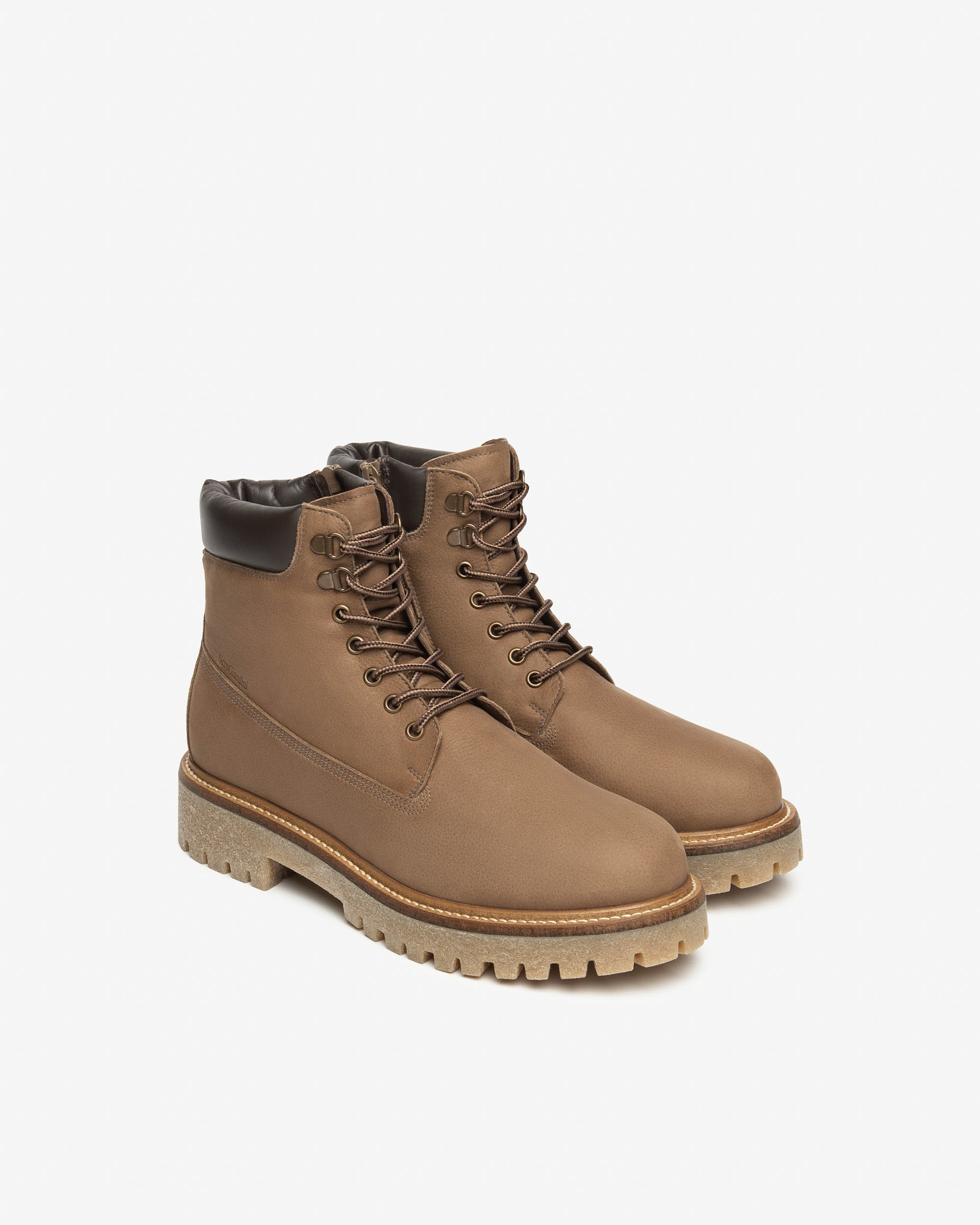 Nero Giardini Combat Boots rangers cuir homme hiver