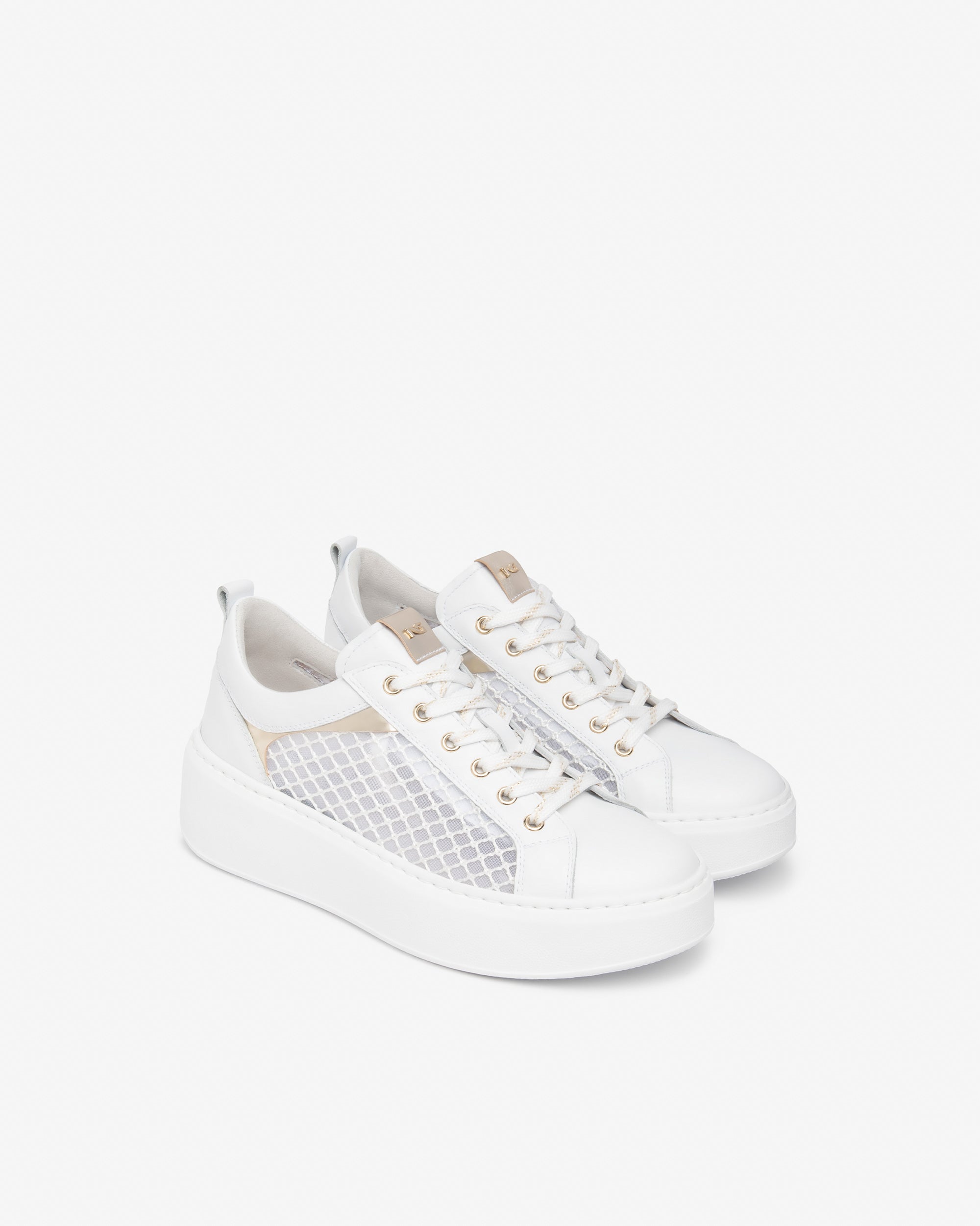 Nero Giardini Sneakers baskets femme cuir toile pointure 35-41