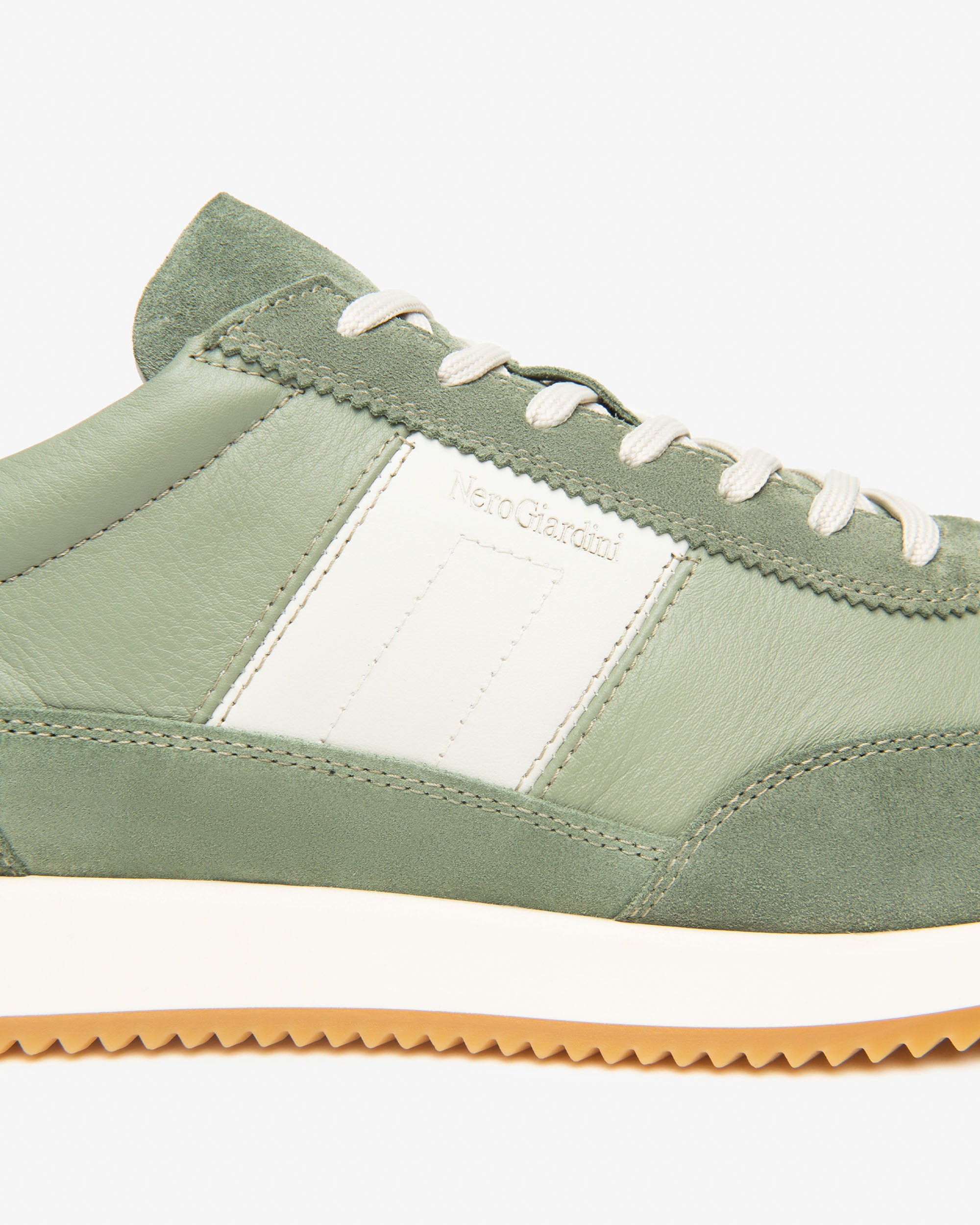 Nero Giardini Sneakers baskets cuir homme daim