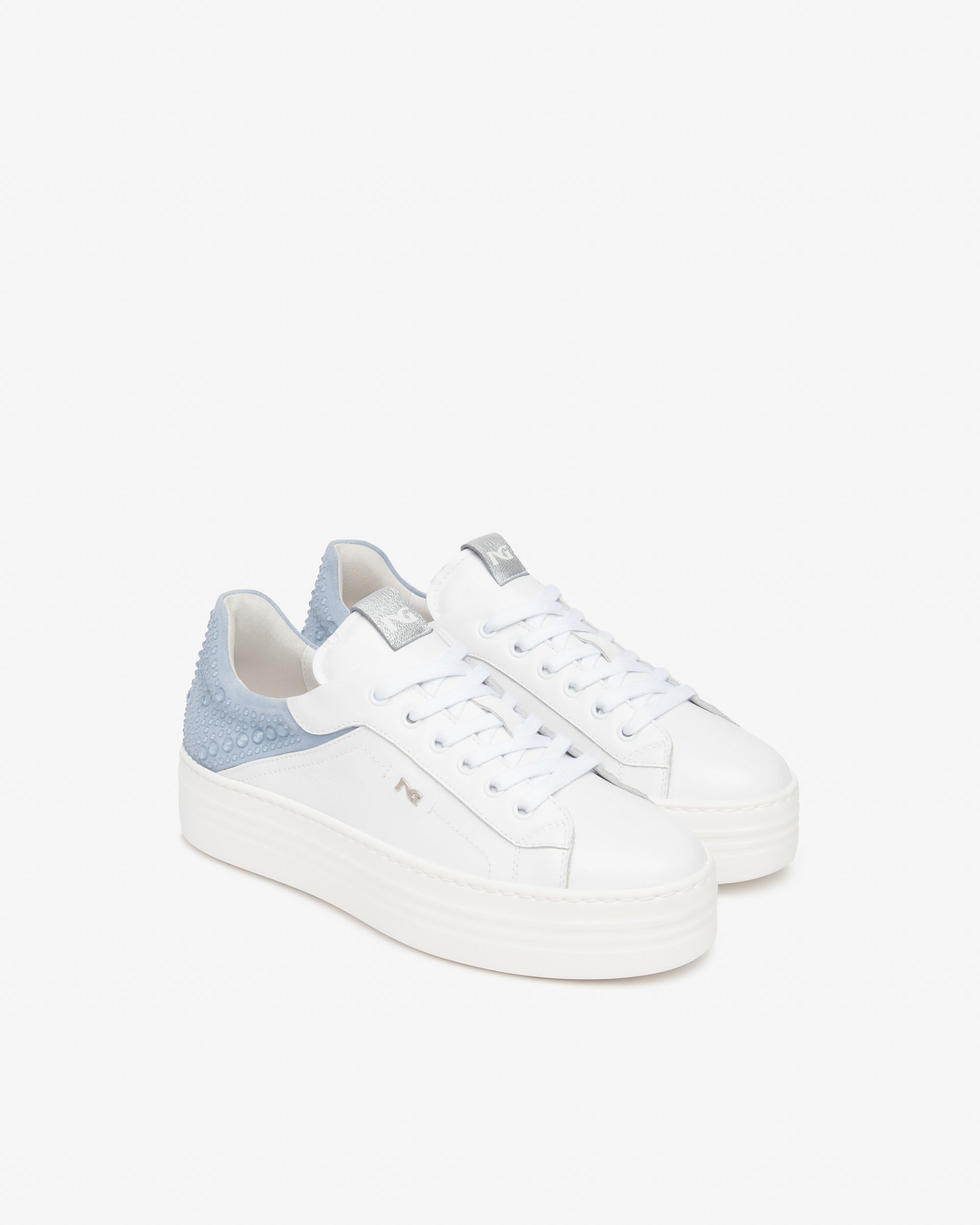 Nero Giardini Sneakers baskets cuir femme daim été