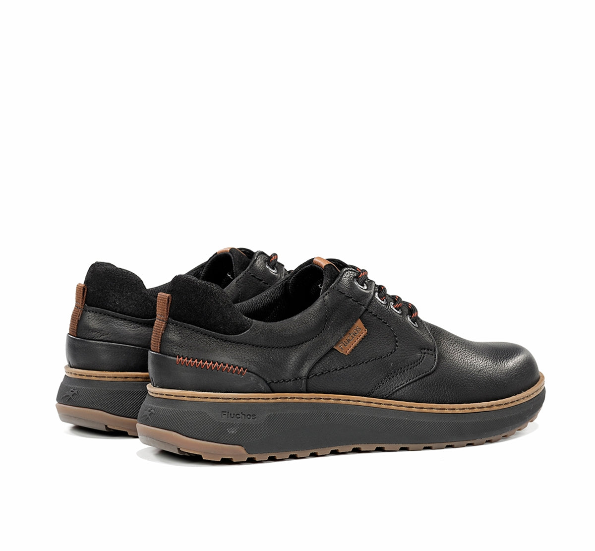 Fluchos Wildford F2535 chaussures noir homme cuir