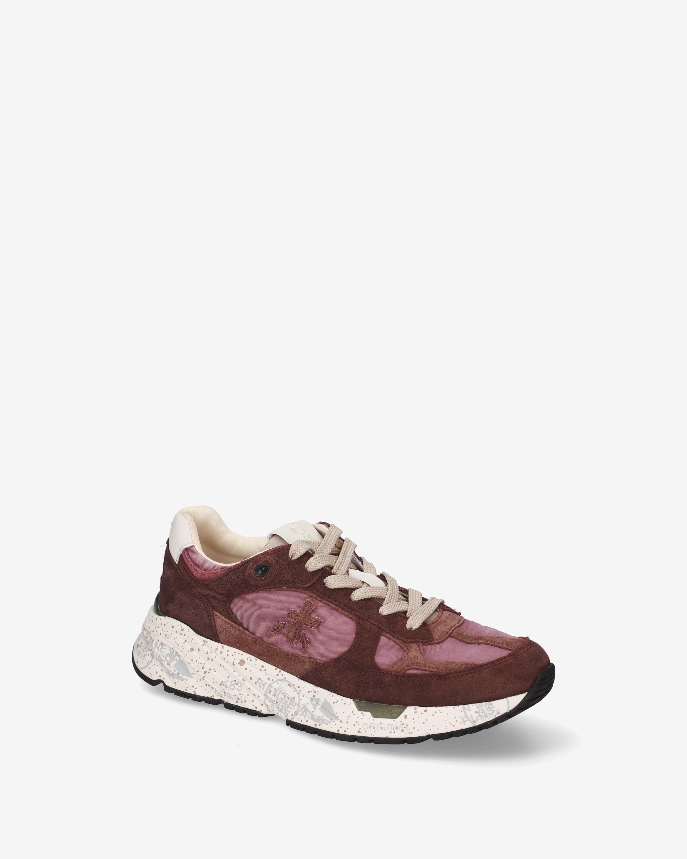 Premiata Mased 8518 Sneakers Bordeaux Rose Femme