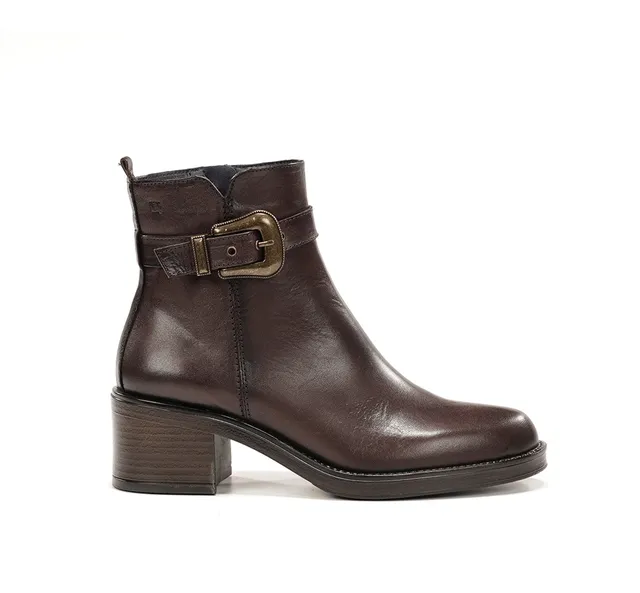 Dorking by Fluchos Linet D9801 bottine marron cuir femme