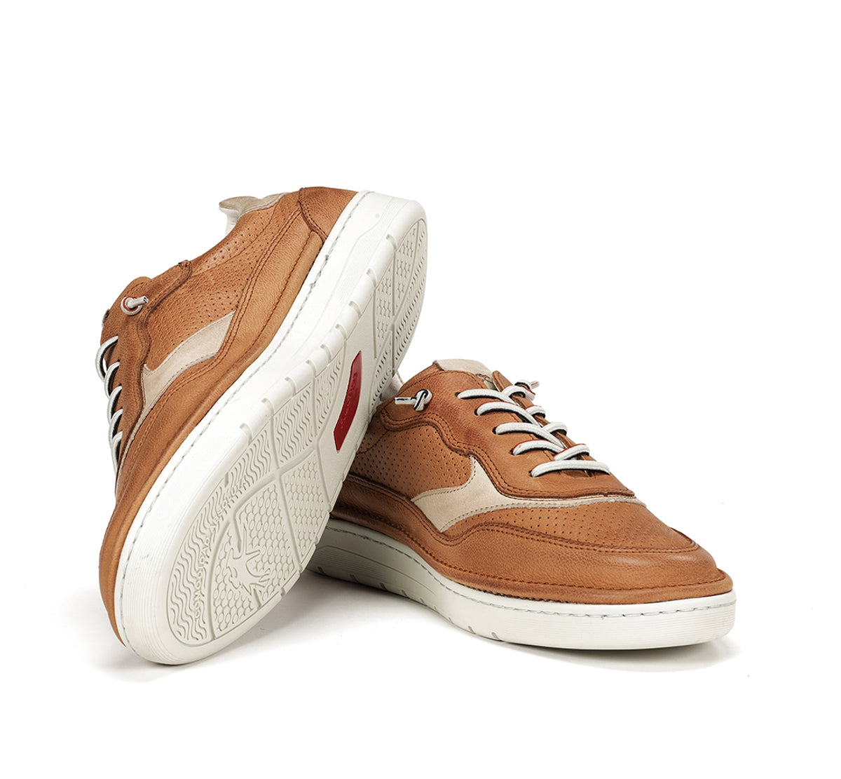 Fluchos Leo F1943 sneaker marron homme gomme