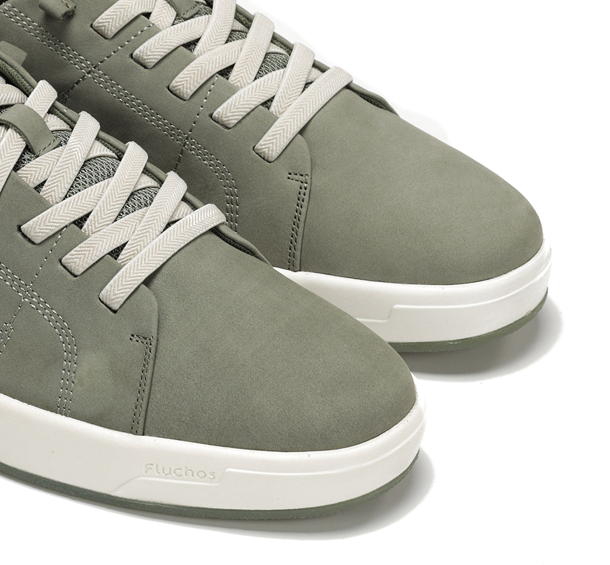 Fluchos Deportivos Nadal F2378 baskets vert homme cuir
