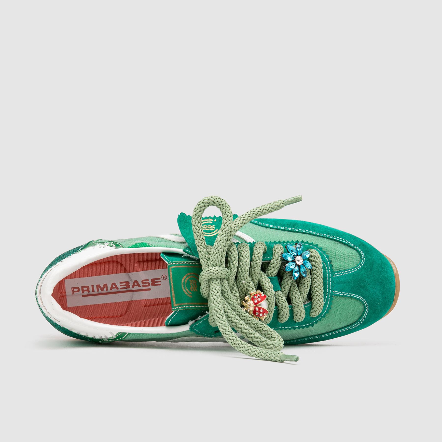 Primabase Huma sneakers cuir blanc confort
