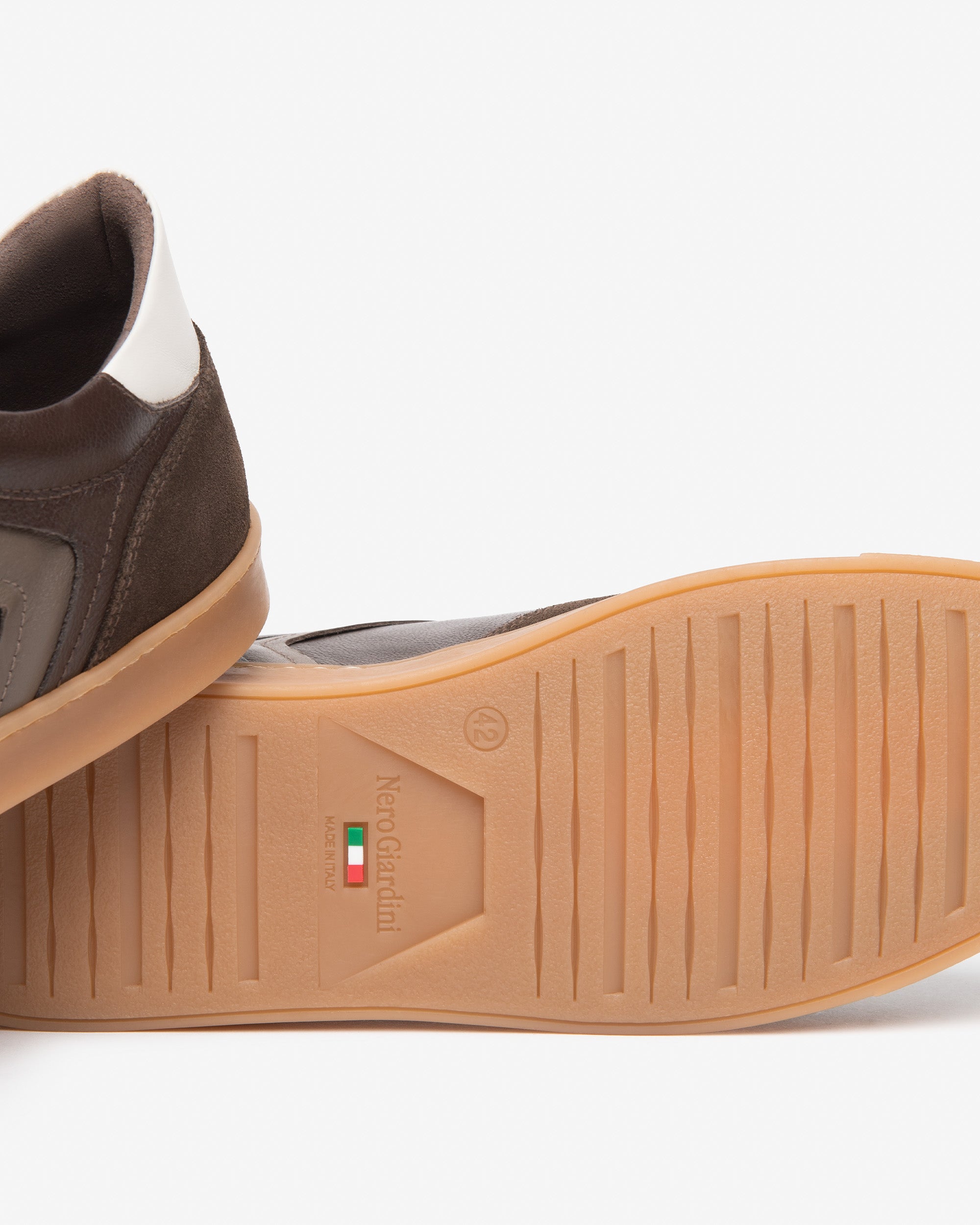 Nero Giardini Sneakers baskets homme cuir daim
