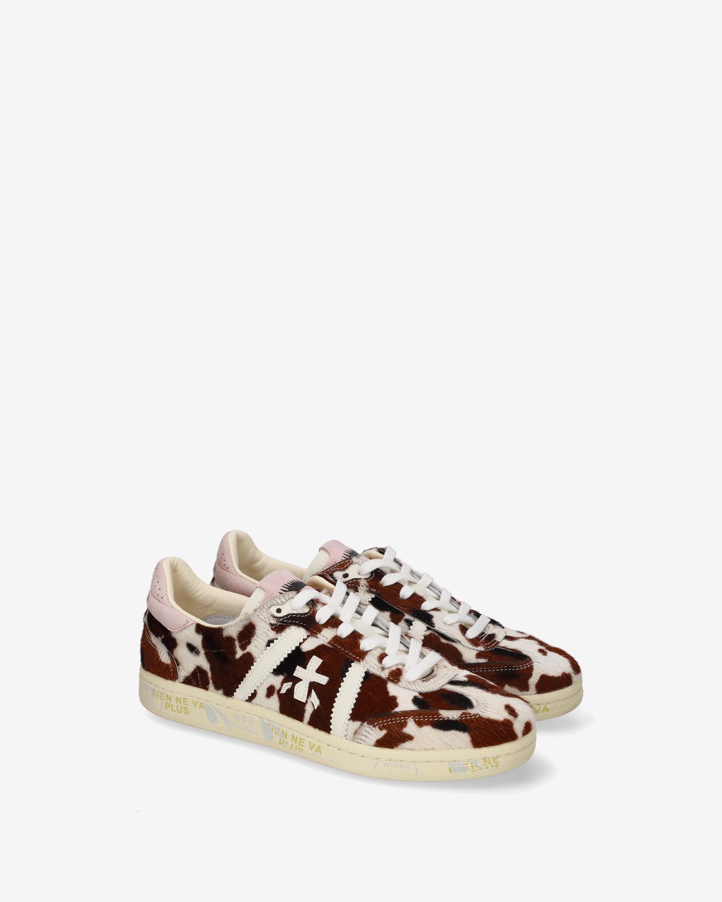 Premiata Bonnied 8577 baskets cuir marron femme