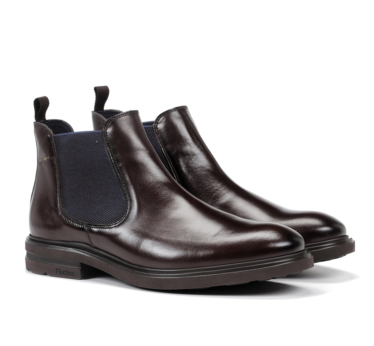 Fluchos Belgas F0770 botte homme marron cuir legere