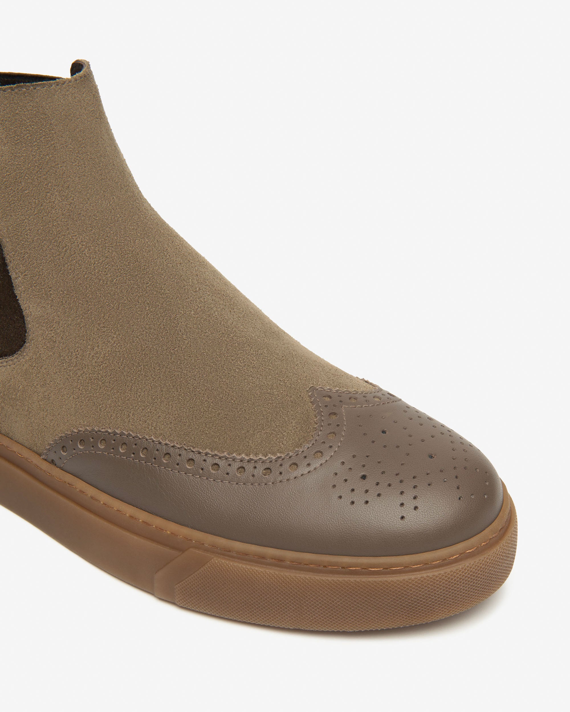 Nero Giardini Chelsea Boots homme cuir et daim