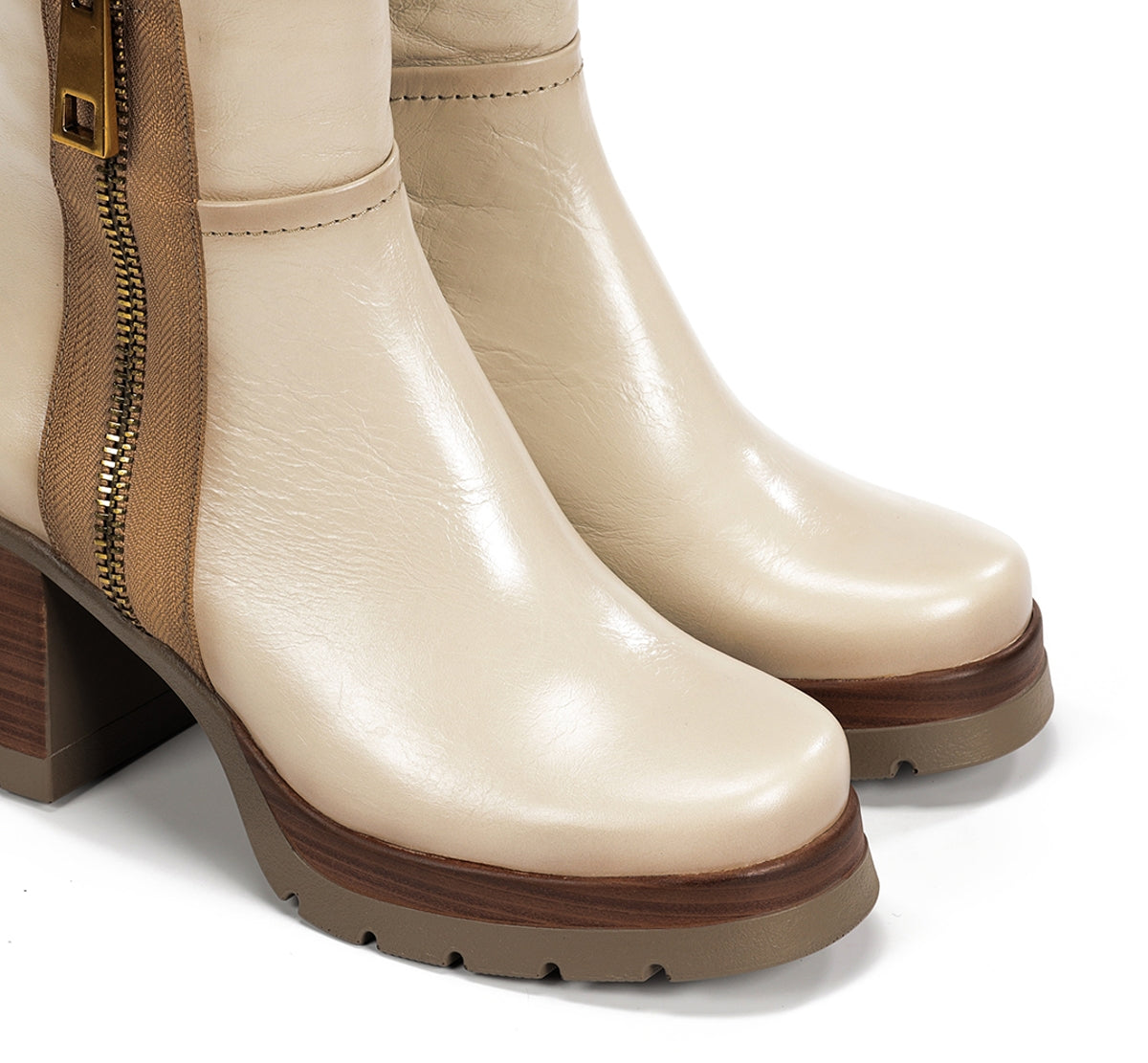 Dorking by Fluchos Safe D9413 Bottine Femme Taupe