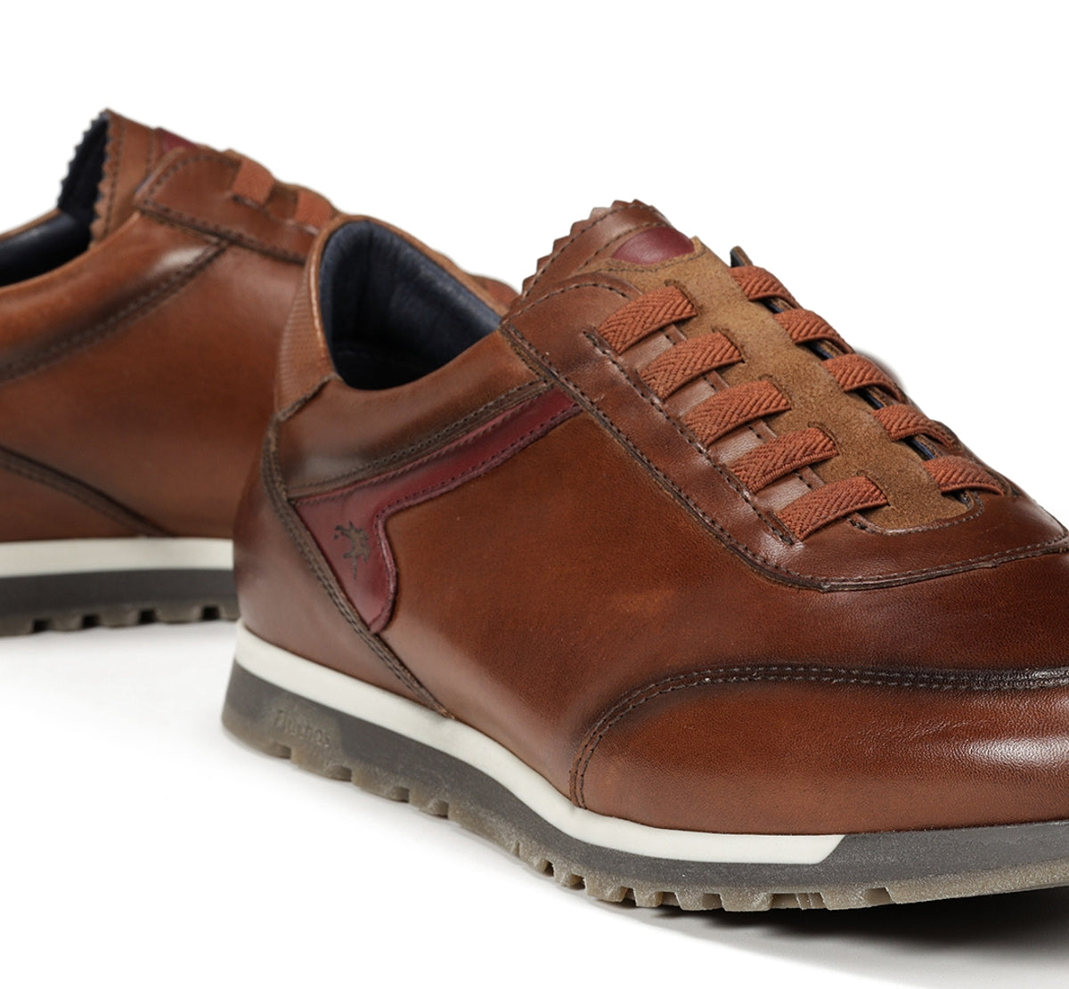 Fluchos Sander F1195 Sneakers Marron Homme Cuir