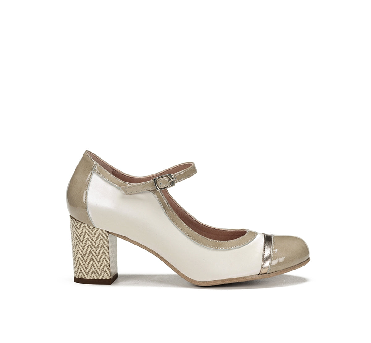 Dorking by Fluchos Rodin D9092 escarpins blanc à talon