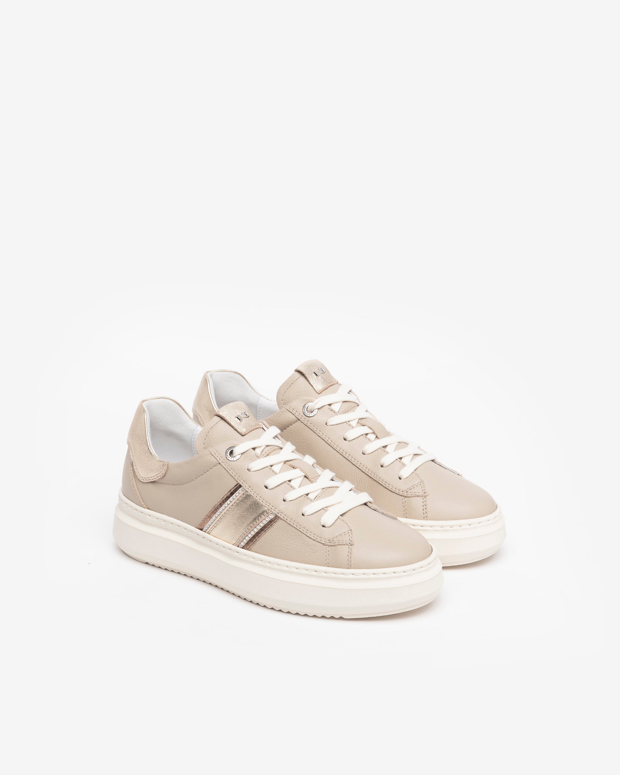Nero Giardini Sneakers Baskets Femme Cuir DryGo