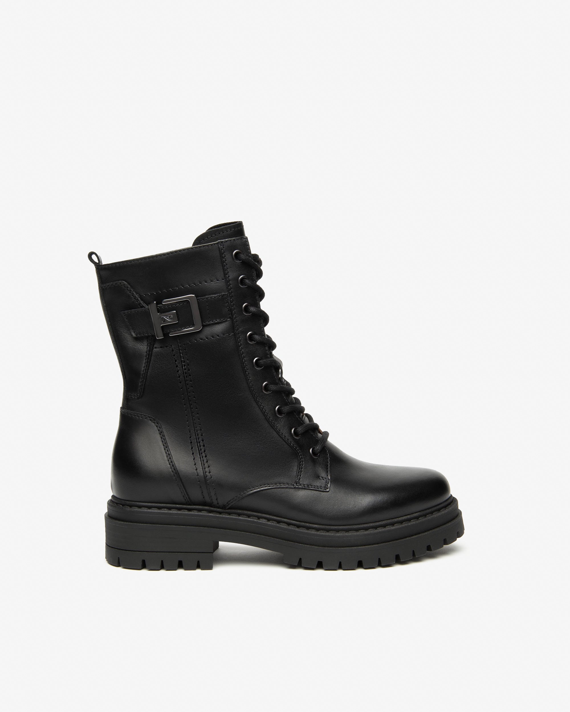Nero Giardini Combat Boots rangers cuir femme