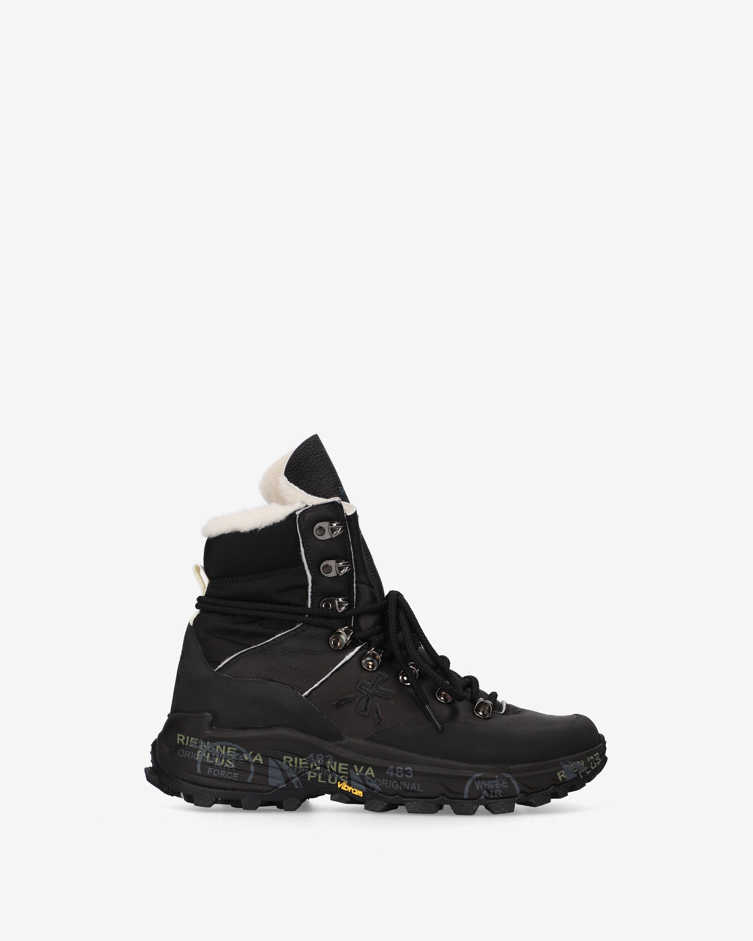 Premiata MidTreckd 529M sneakers femme noir fourrée