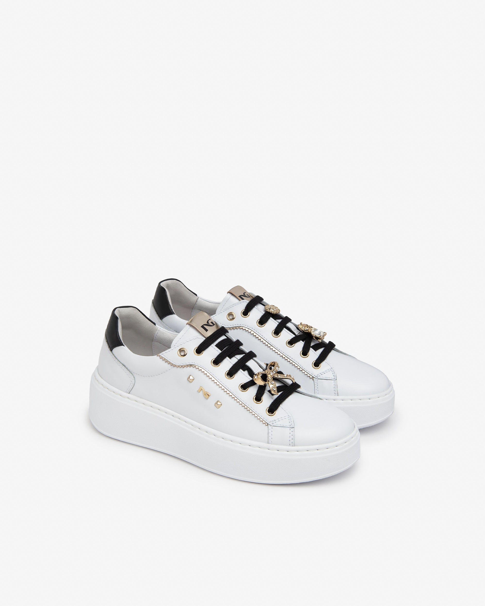 Nero Giardini Sneakers baskets cuir femme hiver