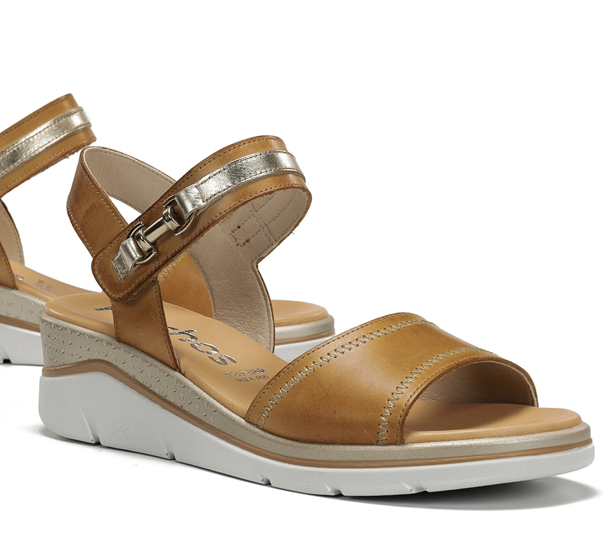 Fluchos Fire F2427 sandale marron compensée