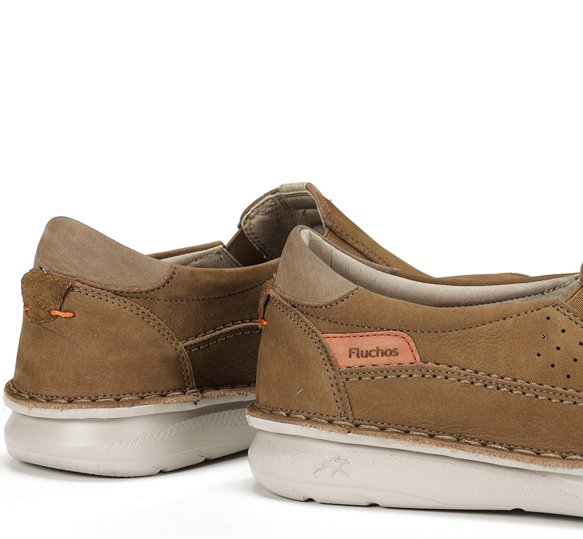Fluchos Parker F2001 slip on marron homme
