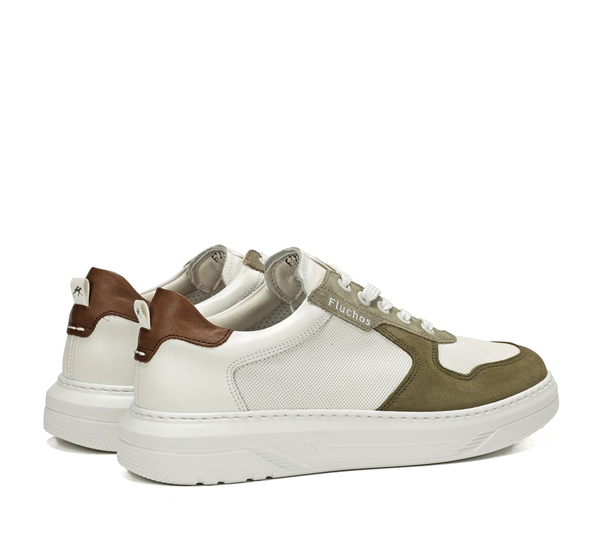 Fluchos Deportivos Boston F1970 baskets homme vertes