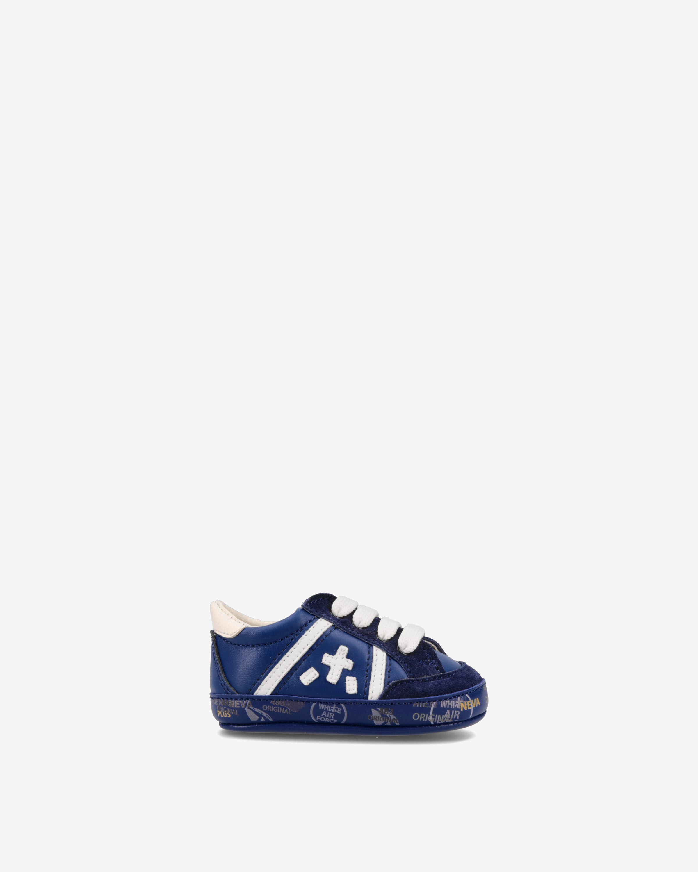 Premiata Baby-B 007B chaussures bébé cuir souple