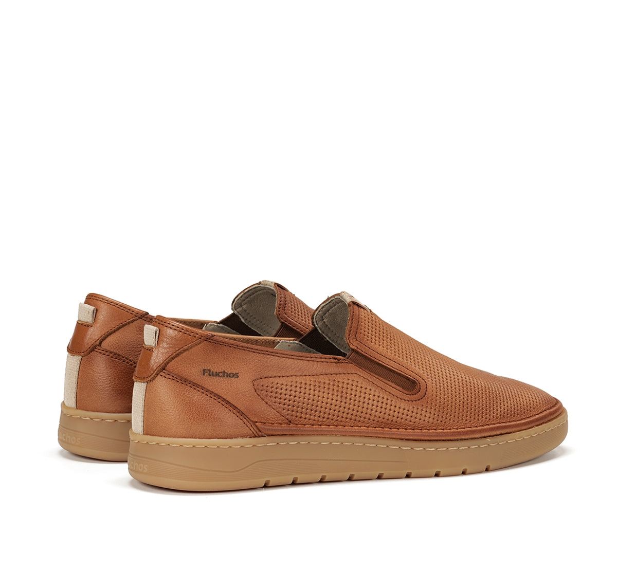 Fluchos Leo F1946 baskets slip on marron homme
