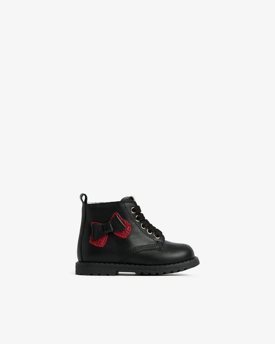 Nero Giardini Combat Boots cuir fille 24
