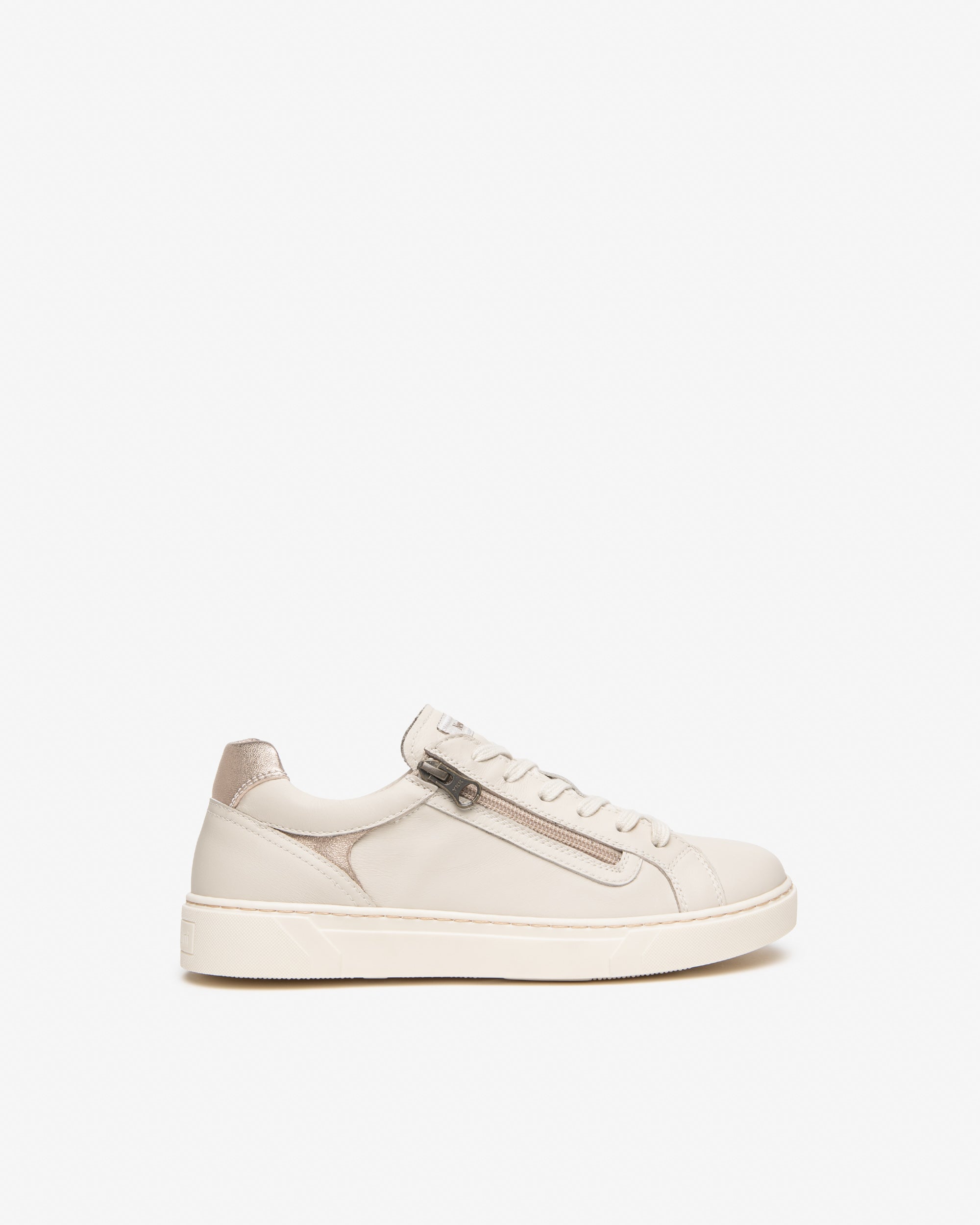 Nero Giardini Sneakers baskets femme cuir zip