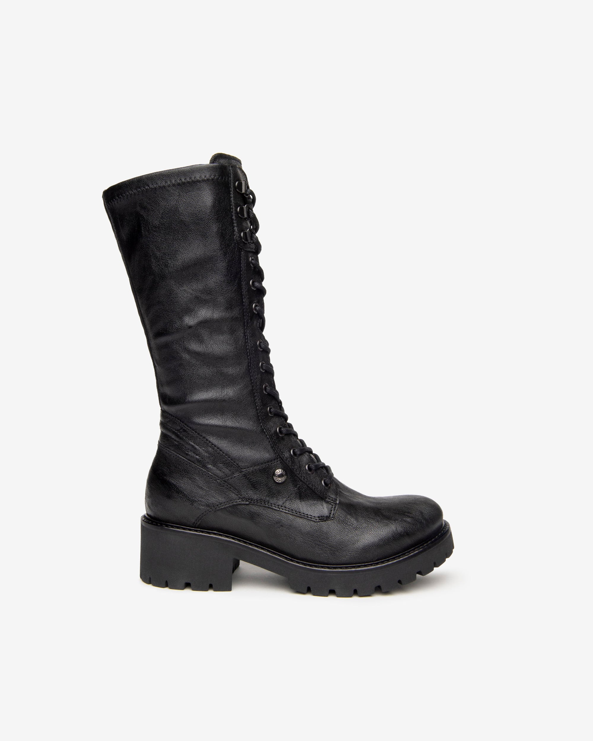 Nero Giardini Boots Bottes Cuir Femme Lacets Zip