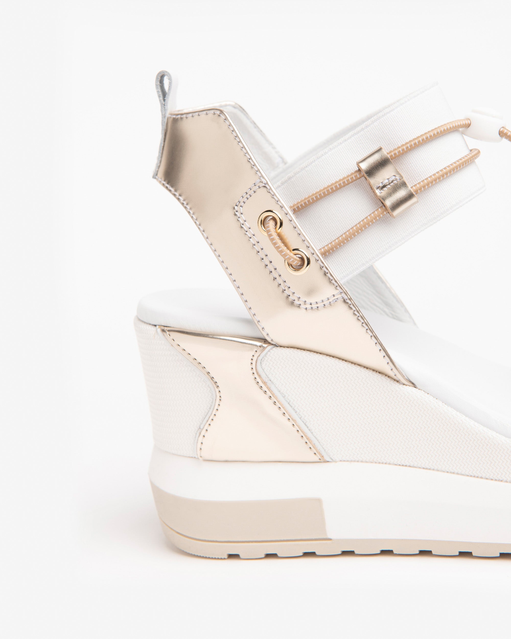 Nero Giardini Sandals sandale femme cuir pointure 38 compensé 80 mm