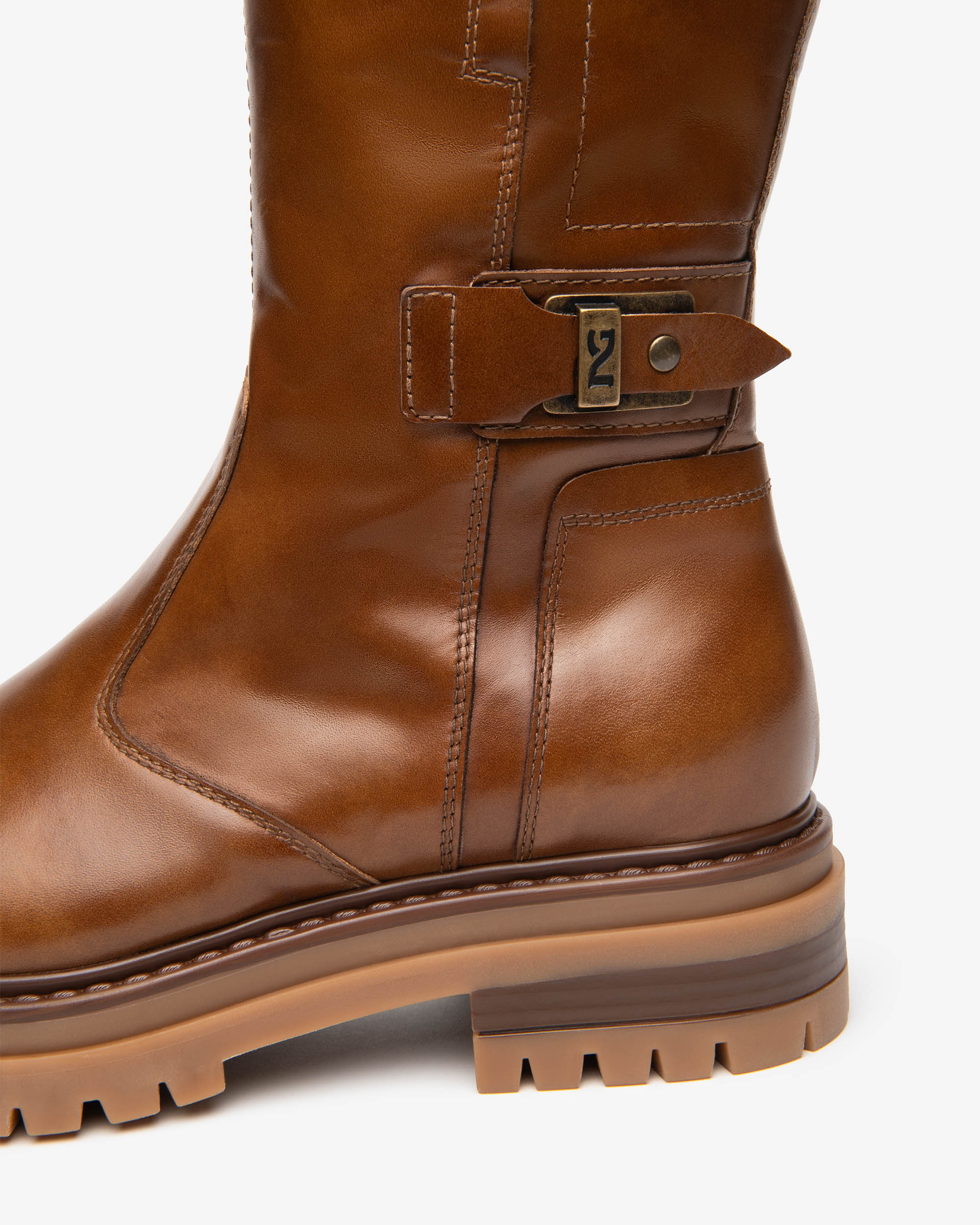 Nero Giardini Boots bottes cuir femme talon 40 mm