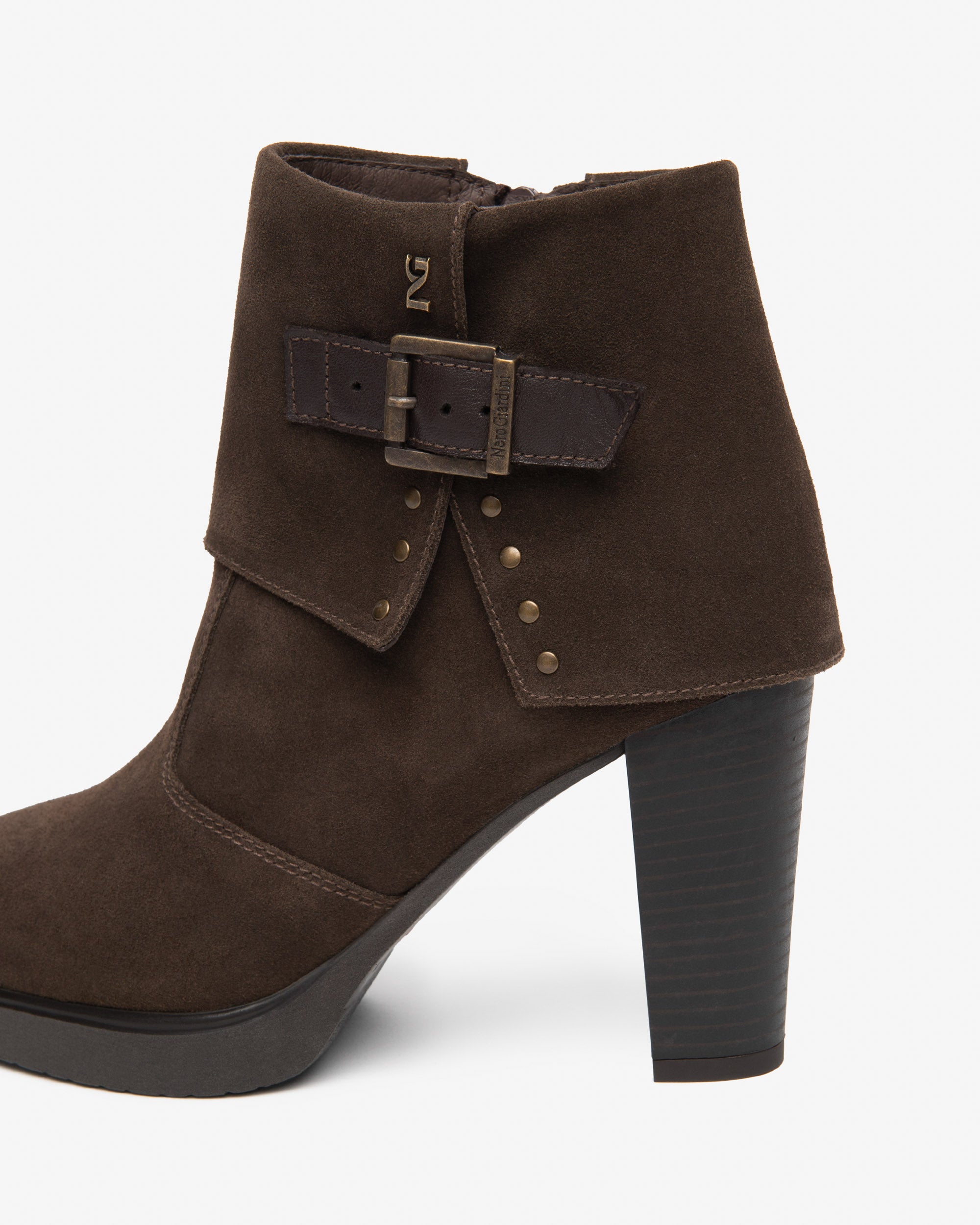Nero Giardini Ankle Booties bottines femme daim pointure 37