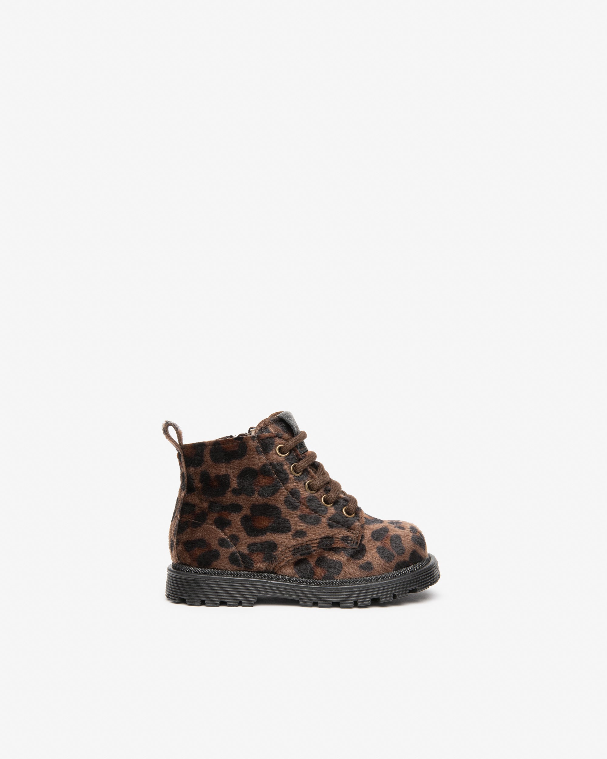 Nero Giardini Combat Boots fille cuir léopard pointure 24