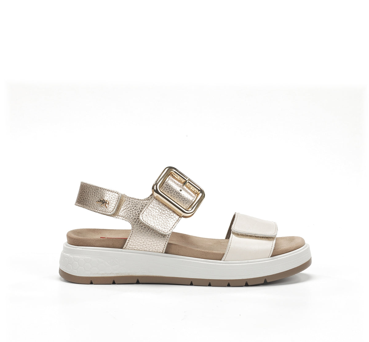 Fluchos Street F2166 sandales blanc cuir femme