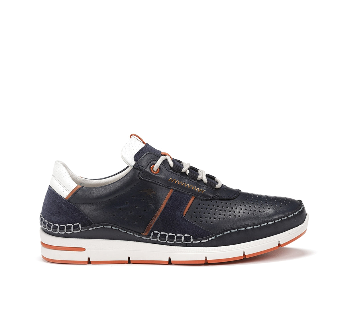 Fluchos Yannic F1442 baskets homme bleues lacets
