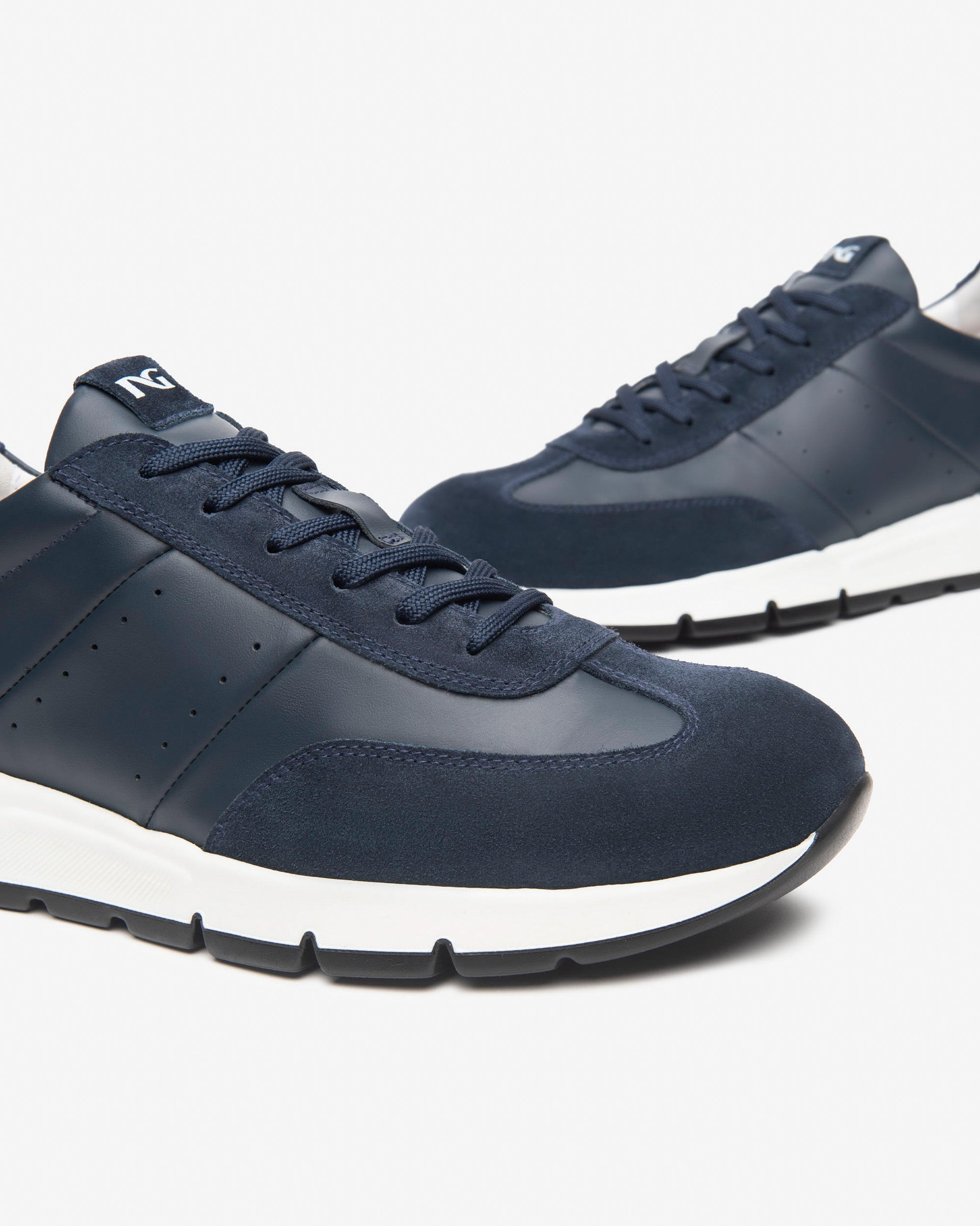 Nero Giardini Sneakers baskets homme cuir daim pointure 39