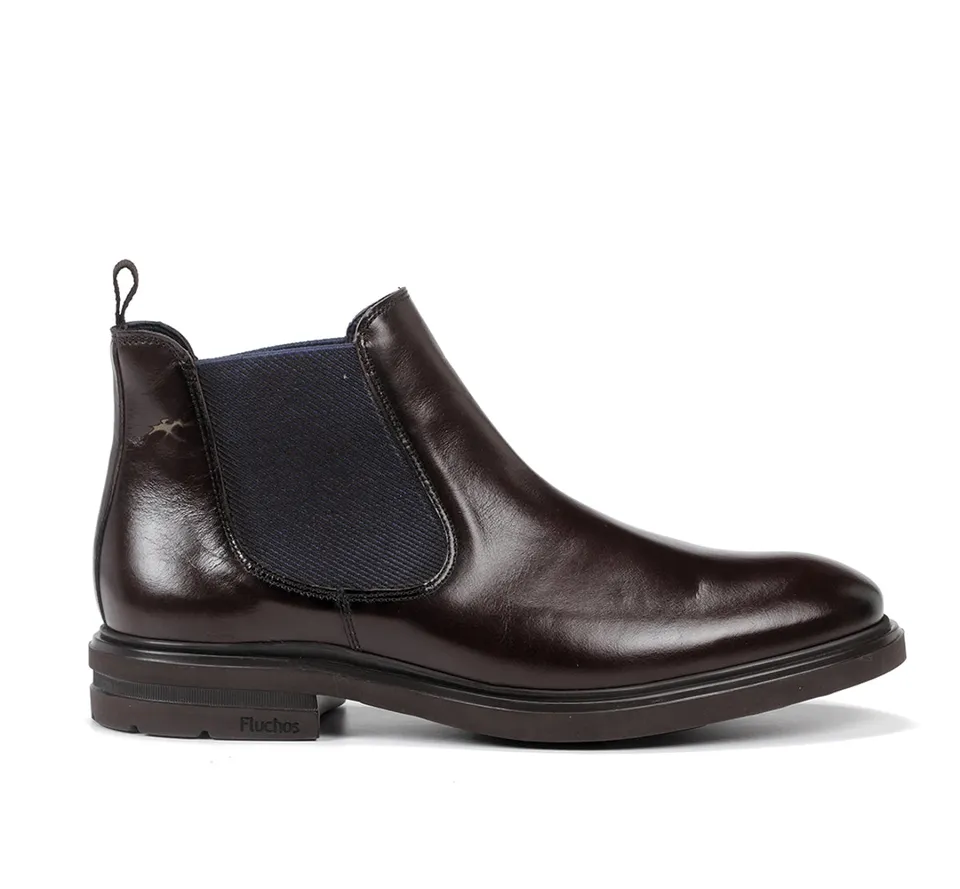 Fluchos Belgas F0770 botte homme marron cuir legere