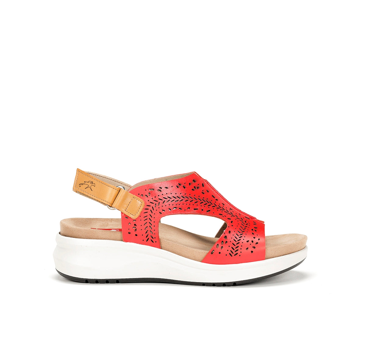 Fluchos Yagon F1481 sandales rouge femme