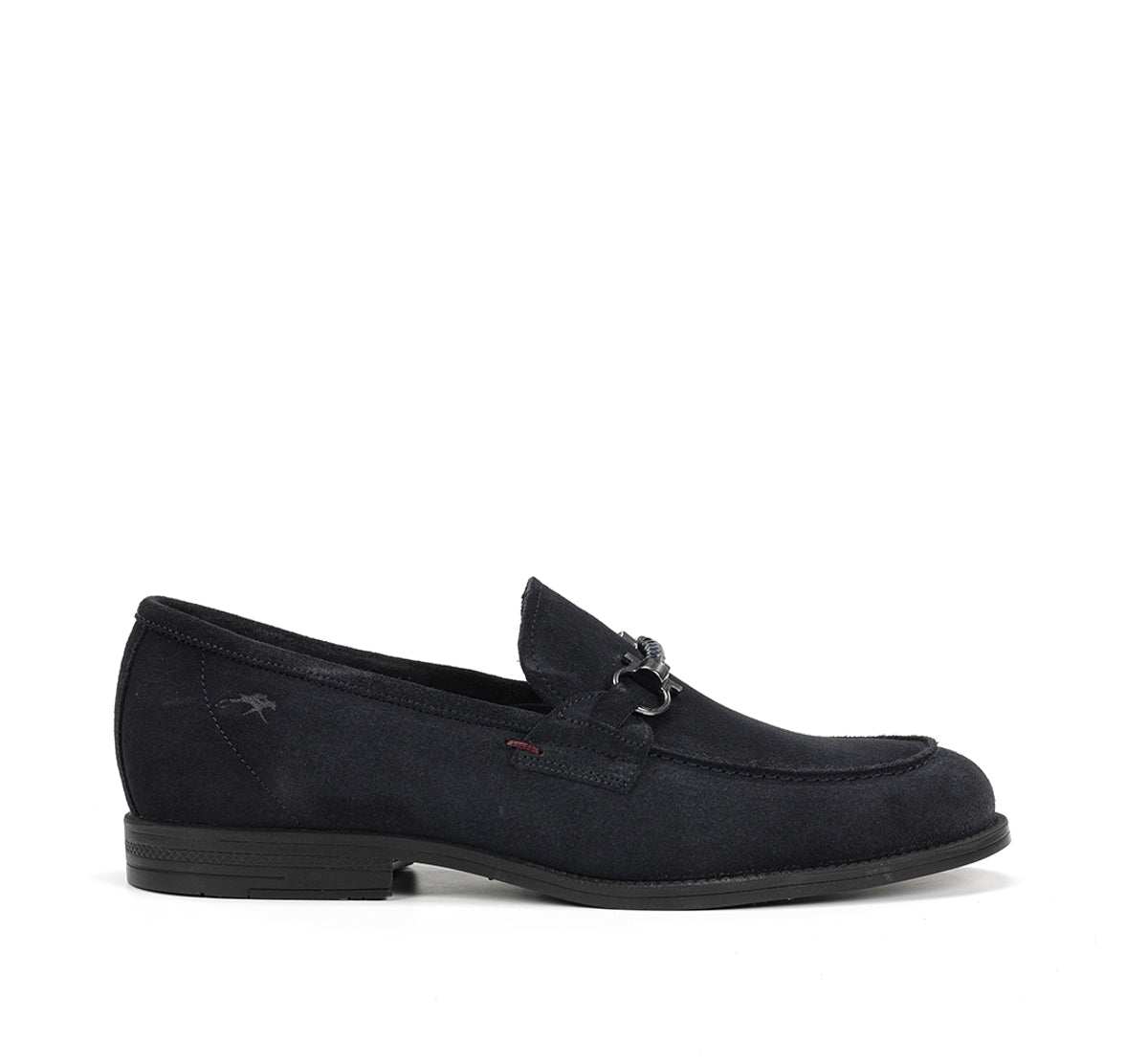 Fluchos Henri F1930 mocassin bleu homme cuir